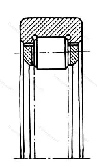 Подшипник 1203E размер 17x40x12