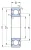 Однорядный шариковый подшипник 6203 2RSH/C 3 от производителя  SKF Однорядный шариковый подшипник 6203 2RSH/C 3 от производителя  SKF