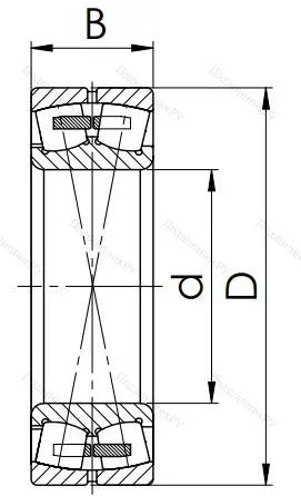 Сферический роликовый подшипник 3613 АМН (22313 ACMBW 33) в Воронеже