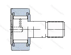 Подшипник  КНС40 (KRV 40) размер 18x40x20/58