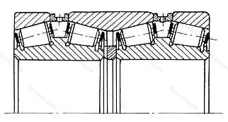 Модификация подшипника 6-77752ЛКМ размер 260x400x253,5 от производителя  ГПЗ-23 Модификация подшипника 6-77752ЛКМ размер 260x400x253,5 от производителя  ГПЗ-23