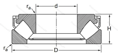 Упорный роликовый подшипник 29418 M (9039418 Л ГОСТ) в Воронеже Упорный роликовый подшипник 29418 M (9039418 Л ГОСТ) в Воронеже