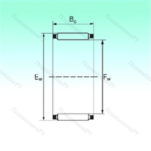 Подшипник игольчатый радиальный K 14x18x10 от производителя  NBS Подшипник игольчатый радиальный K 14x18x10 от производителя  NBS