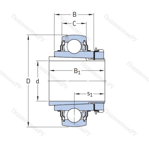 Корпусный подшипник YSA 211-2FK в Воронеже