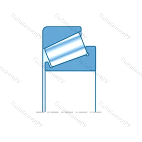 Подшипник роликовый радиально-упорный 4T-LM 67048L/LM 67010 от производителя  NTN