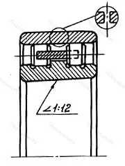 Модификация подшипника 4-3182114КЕ размер 70x110x30