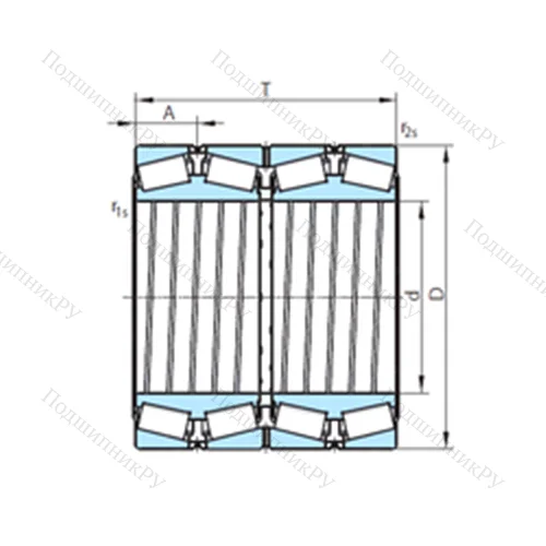 Подшипник роликовый радиально-упорный PSL 612-21-1