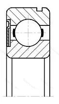 Модификация подшипника 6-150212 размер 60x110x22 ГПЗ-22
