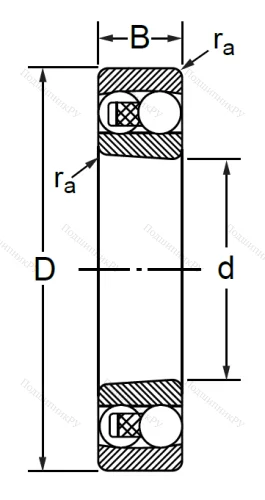 Двухрядный шариковый подшипник 1315 K в Воронеже