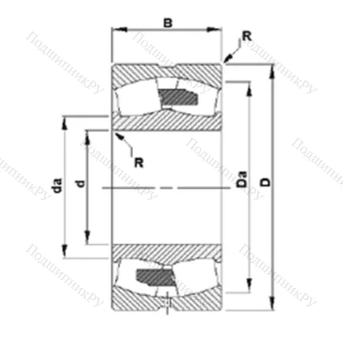 Подшипник роликовый радиальный самоцентрирующийся 239/1000YMB от производителя  TIMKEN Подшипник роликовый радиальный самоцентрирующийся 239/1000YMB от производителя  TIMKEN