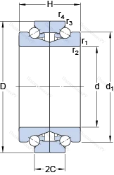 Подшипник BTW 50 CTN 9/SP