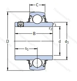 Корпусный подшипник YAR 206-2RF в Воронеже
