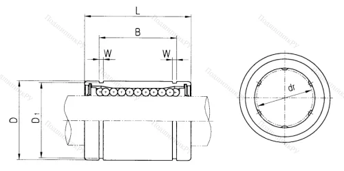 Подшипник LM 8 LUU в Воронеже