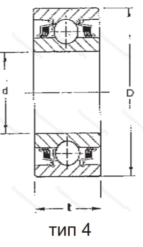 Радиальный шариковый подшипник W 211 PP 3 FBJ в Воронеже
