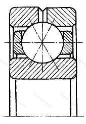 Модификация подшипника 8-116222Б1Т2 размер 110x200x38