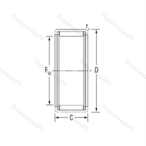 Подшипник игольчатый радиальный
