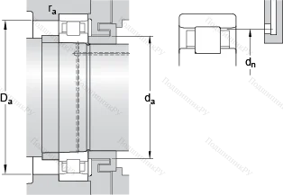 Подшипник N 1010 KTN/HC 5SP