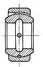 Подшипник GE 35 E размер 35x55x25/20 от производителя  SKF