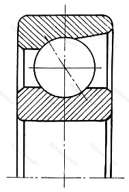 Подшипник  746106 размер 30x55x13
