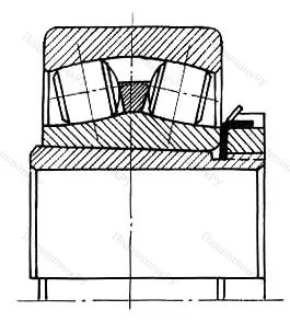 Подшипник 22315CCK+H 2315 размер 65x160x55/73