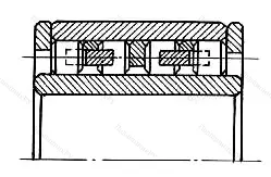 Подшипник NNU 6064EPDMC 3NA размер 320x480x290 от производителя  SKF
