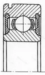 Подшипник  6009-2ZN (450109) размер 45x75x16 от производителя  SKF Подшипник  6009-2ZN (450109) размер 45x75x16 от производителя  SKF