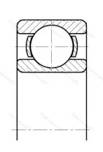 Модификация подшипника 809 размер 45x62x9