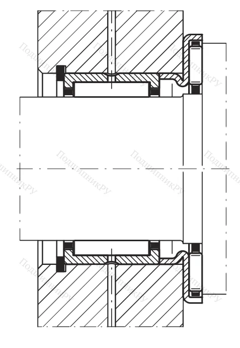 Игольчатый подшипник NK 24/16 XL от производителя  INA