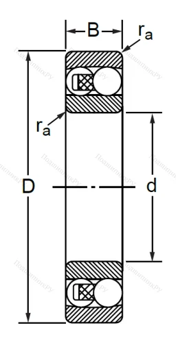 Двухрядный шариковый подшипник 1215 в Воронеже Двухрядный шариковый подшипник 1215 в Воронеже