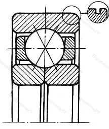 Модификация подшипника А-1176226Р1 размер 130x230x46 от производителя  ГПЗ-4
