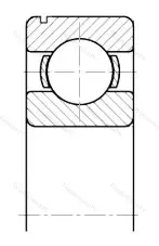 Модификация подшипника 50312А размер 60x130x31 ГПЗ-27