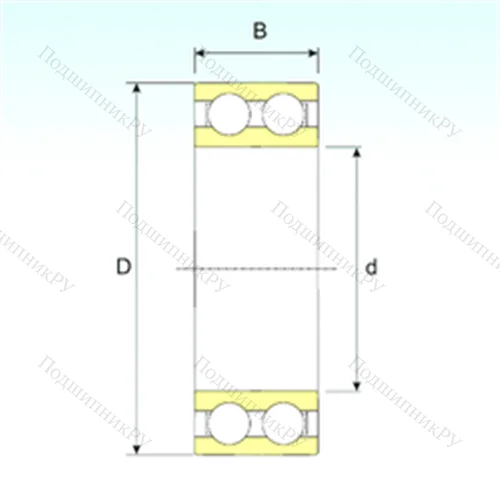 Подшипник шариковый радиальный 4305 ATN 9
