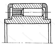 Модификация подшипника 54700Л1Т2С15 размер 10x26x16,6/17,6