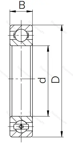 Шариковый однорядный подшипник 140 (6040) в Воронеже Шариковый однорядный подшипник 140 (6040) в Воронеже