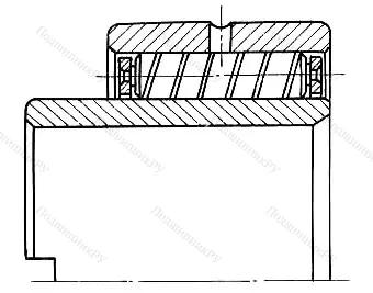 Модификация подшипника 15930 размер 150,813x270x136