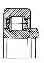 Подшипник NJ 2313ECMA+HJ 2313 размер 65x140x58/48 от производителя  SKF