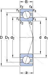 Подшипник 7038 CD/HCP 4A в Воронеже Подшипник 7038 CD/HCP 4A в Воронеже