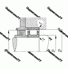 Подшипник N 308-E-TVP 2 в Воронеже Подшипник N 308-E-TVP 2 в Воронеже