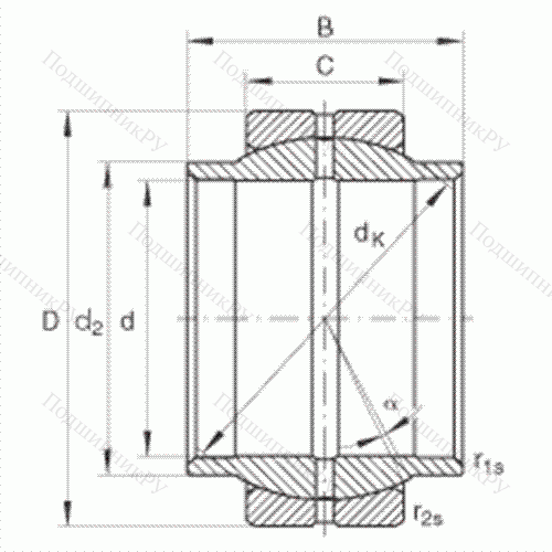 Подшипник шарнирный