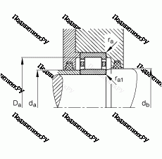 Подшипник NU 244-E-M 1